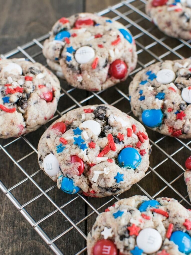 4th of July Fireworks Cookies