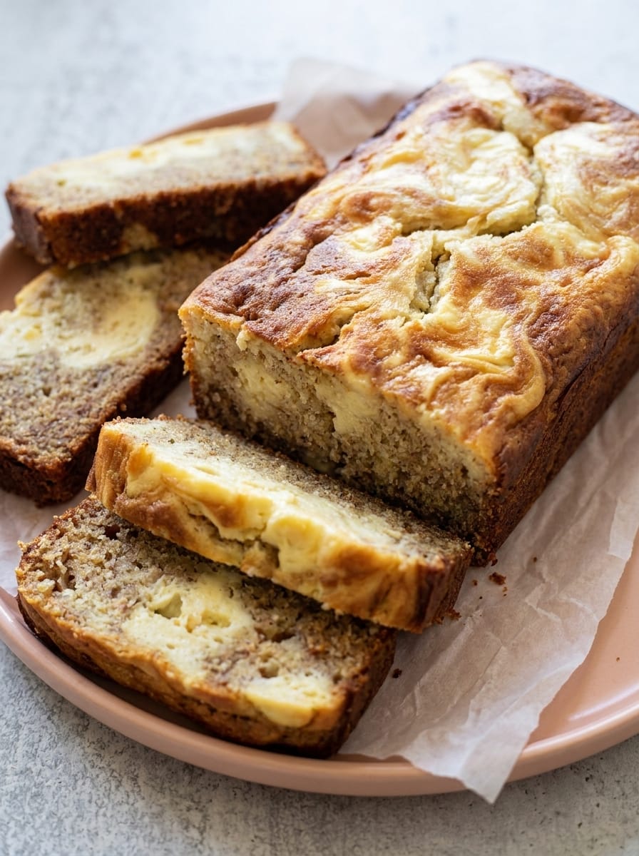 Cream Cheese Banana Bread Recipe