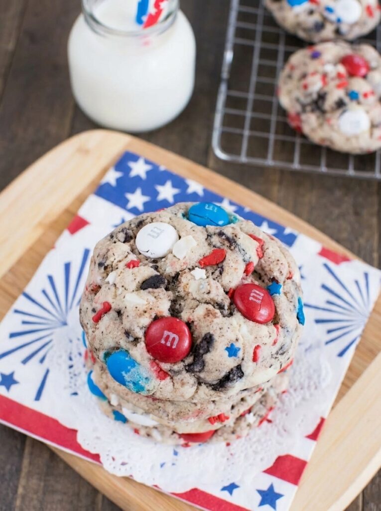 4th of July Fireworks Cookies