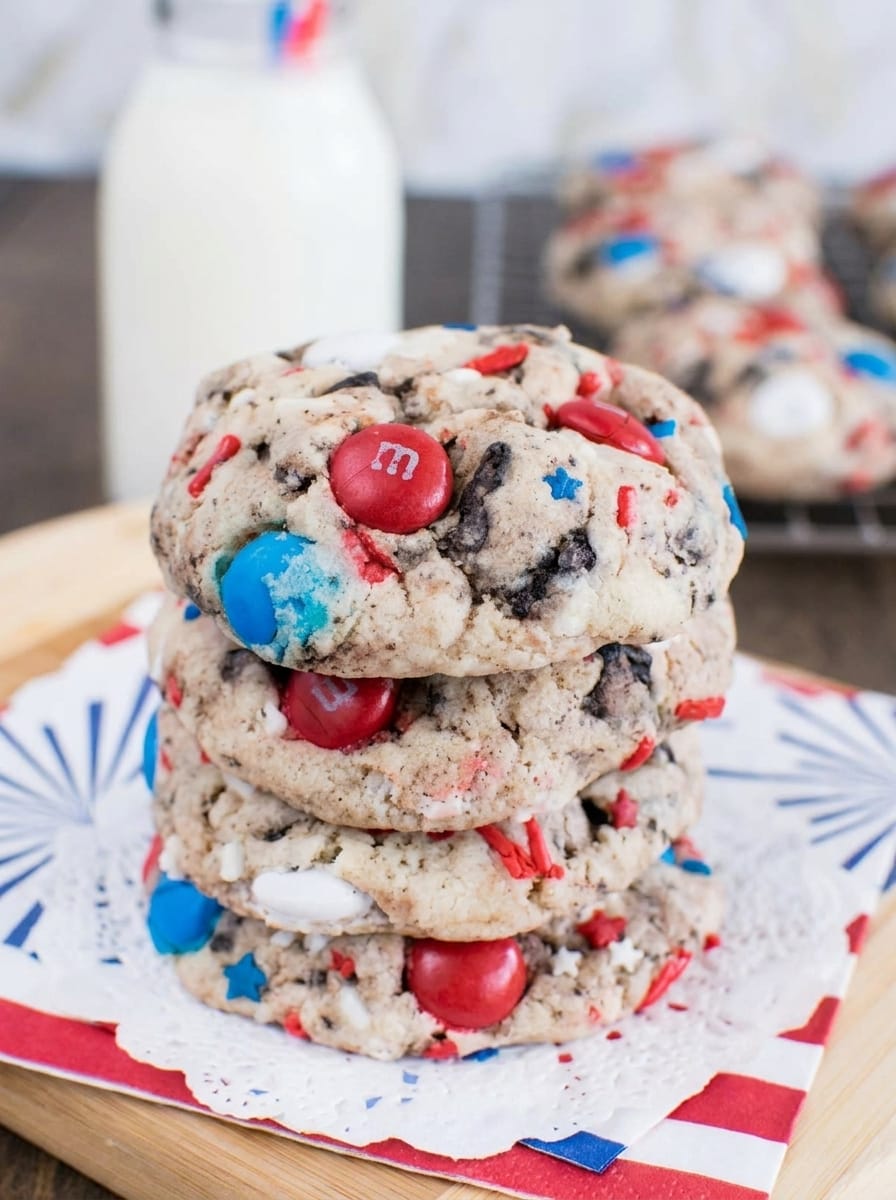 4th of July Fireworks Cookies