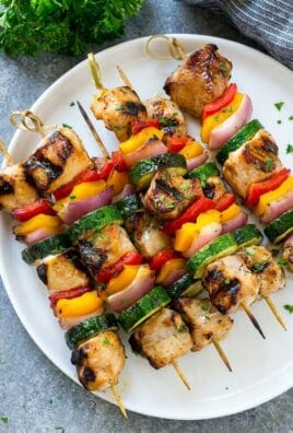 Grilled Chicken Kabobs Recipe