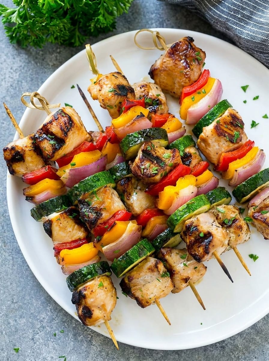 Grilled Chicken Kabobs Recipe