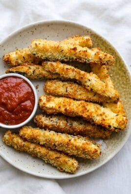 Air Fryer Zucchini Fries for a Guilt-Free Snack