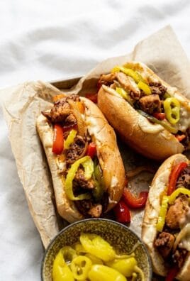 Chicken Philly Cheesesteak for Game Day Delight