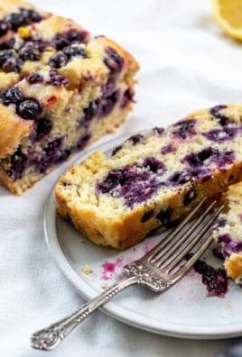 Easy Lemon Blueberry Bread for Breakfast Delight