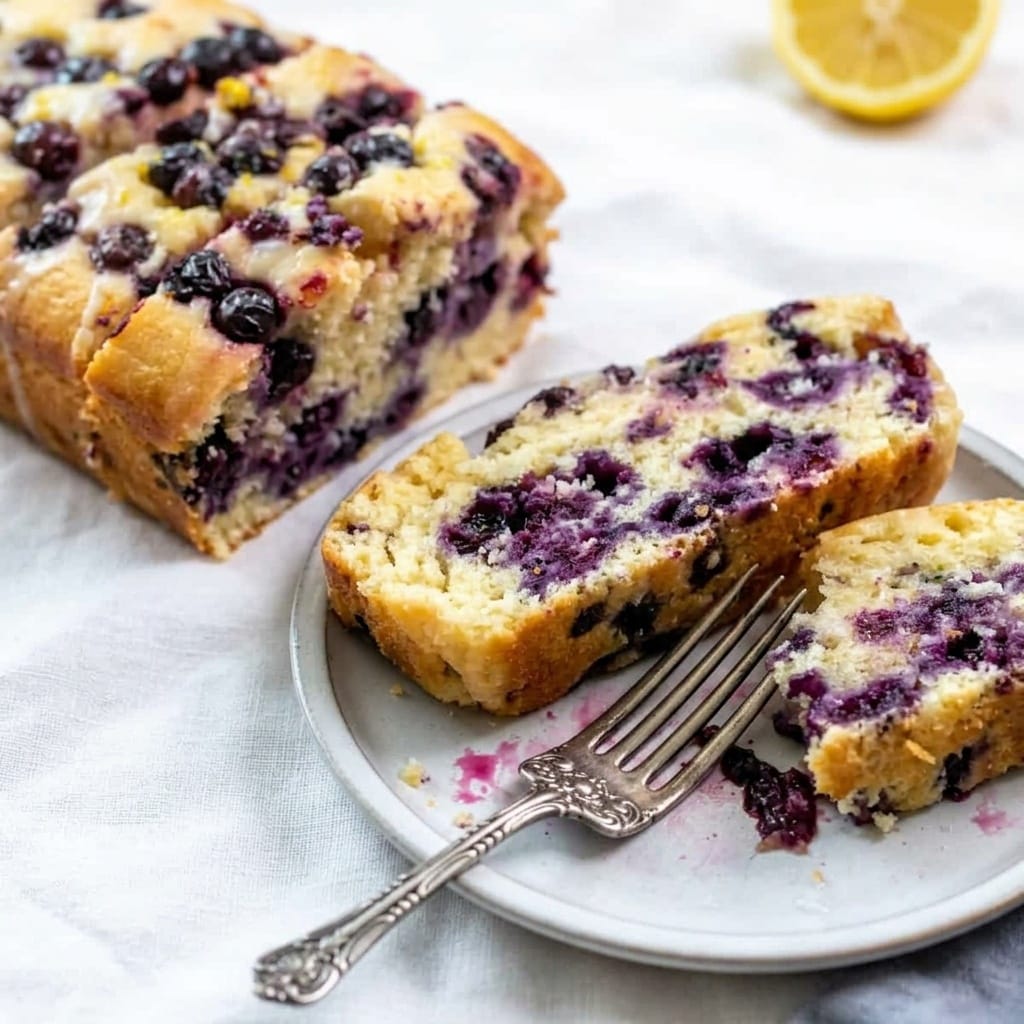 Easy Lemon Blueberry Bread for Breakfast Delight