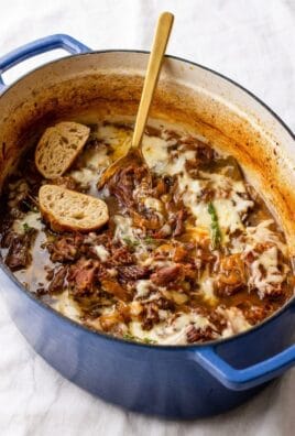 French Onion Pot Roast for Cozy Family Dinners