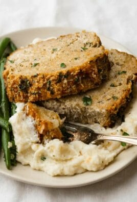 Garlic Parmesan Chicken Meatloaf for Cozy Weeknight Dinners