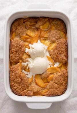 Peach Cobbler Recipe for Summer Gatherings and Fun