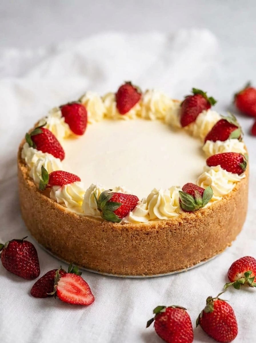 No bake cheesecake for easy summer gatherings