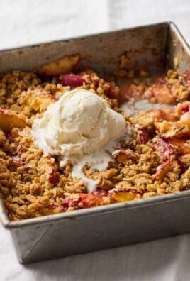 Peach Crisp Recipe for Summer Gatherings Delight