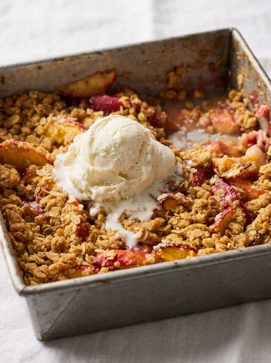 Peach Crisp Recipe for Summer Gatherings Delight