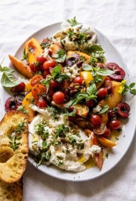 Tomato, Peach, and Burrata Salad for Summer Gatherings