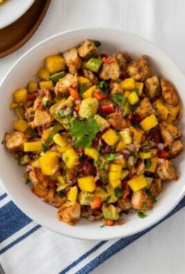 Shrimp Mango and Avocado Salad