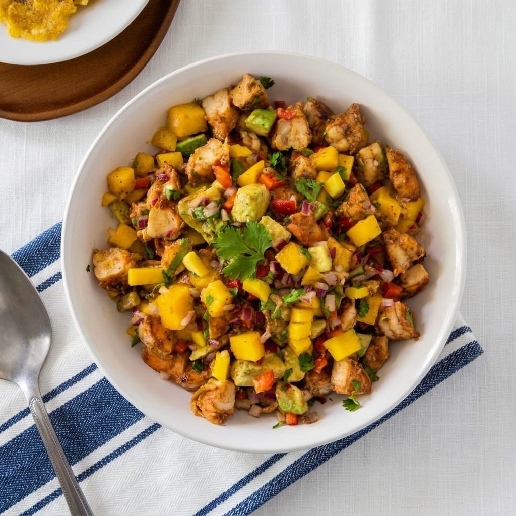 Shrimp Mango and Avocado Salad