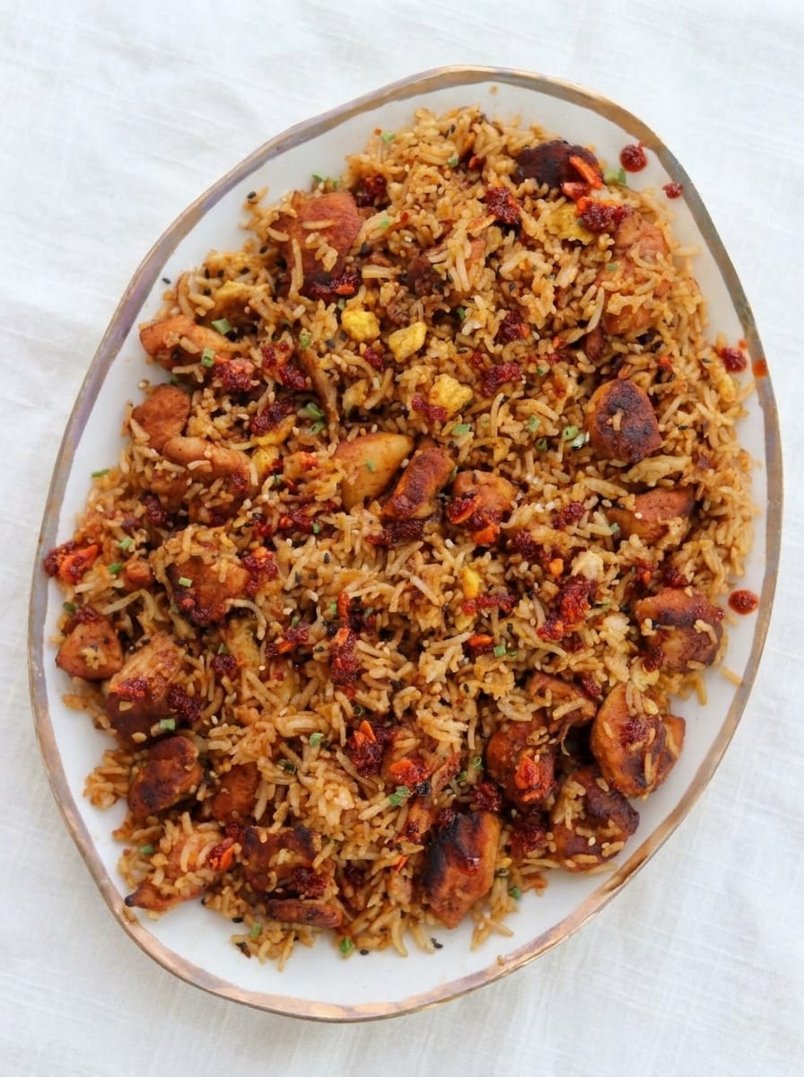 BBQ Chicken Fried Rice