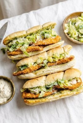 Chicken Caesar Sandwiches