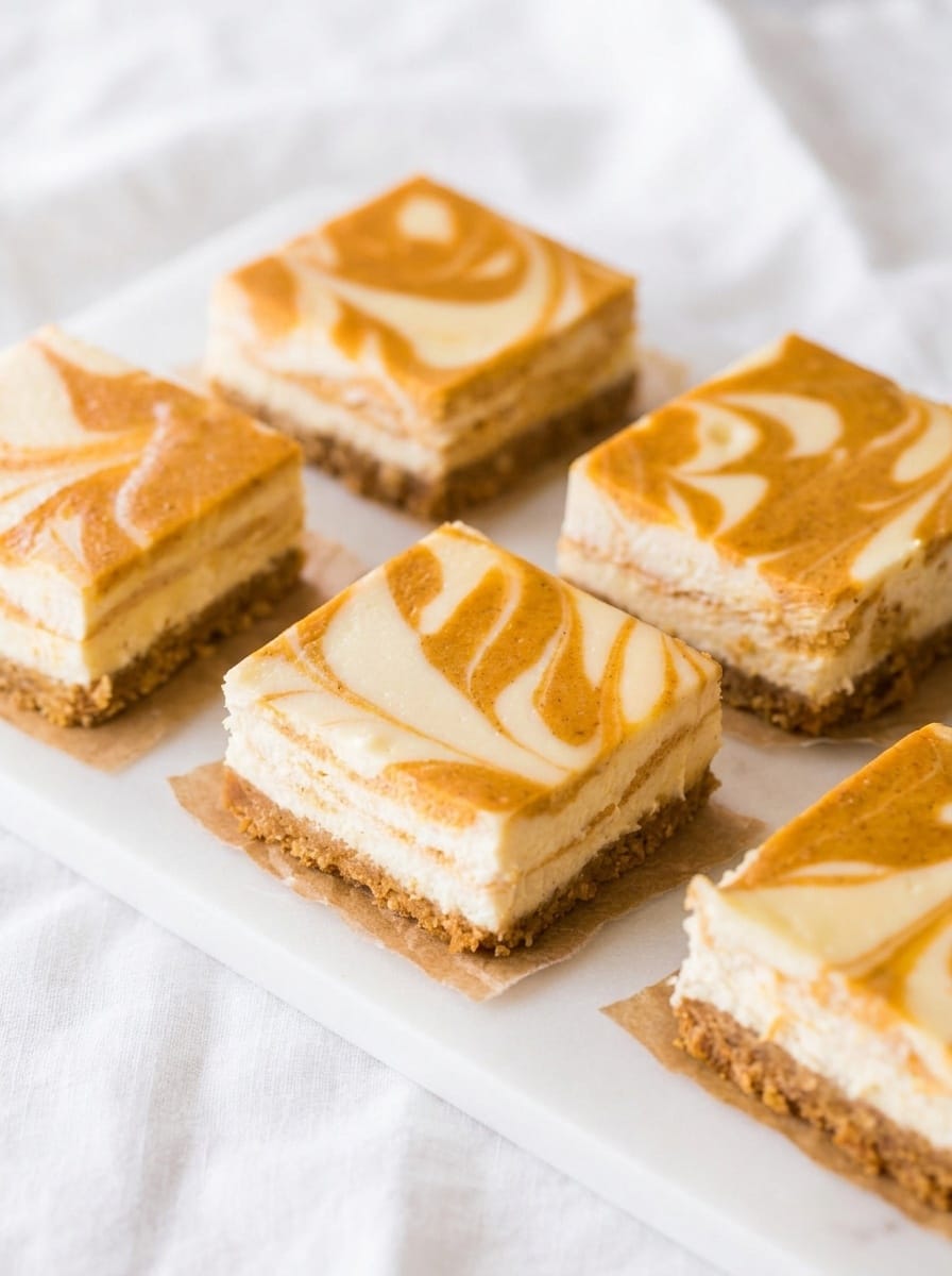 Pumpkin Cheesecake Bars