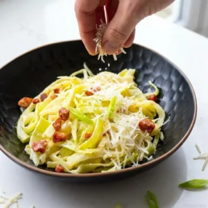 Step 4 — Cabbage Alfredo