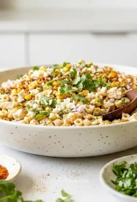 Mexican Street Corn Pasta Salad (with Chicken)