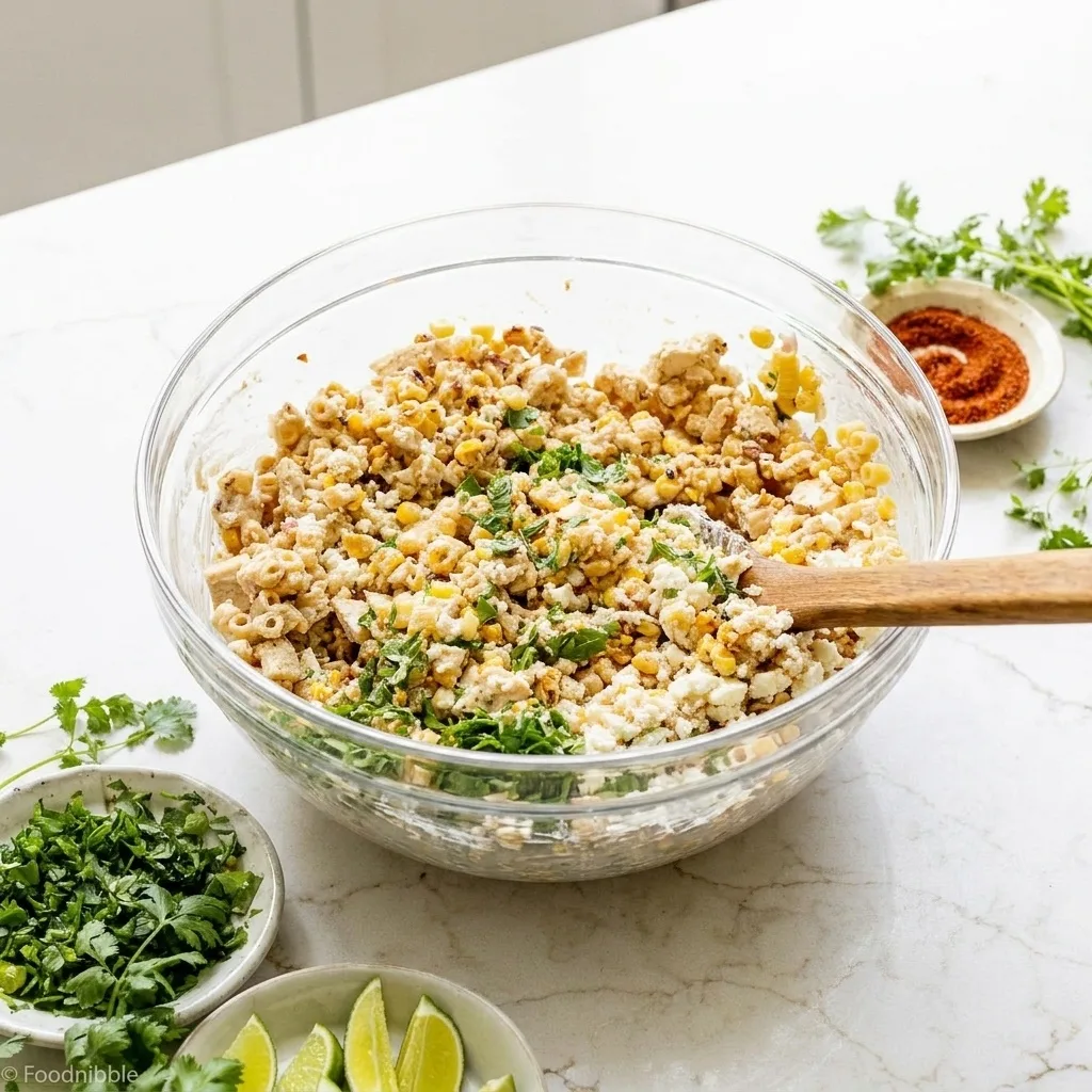 Let's Make Some Mexican Street Corn Pasta Salad (with Chicken)!