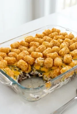 The BEST Tater Tot Casserole