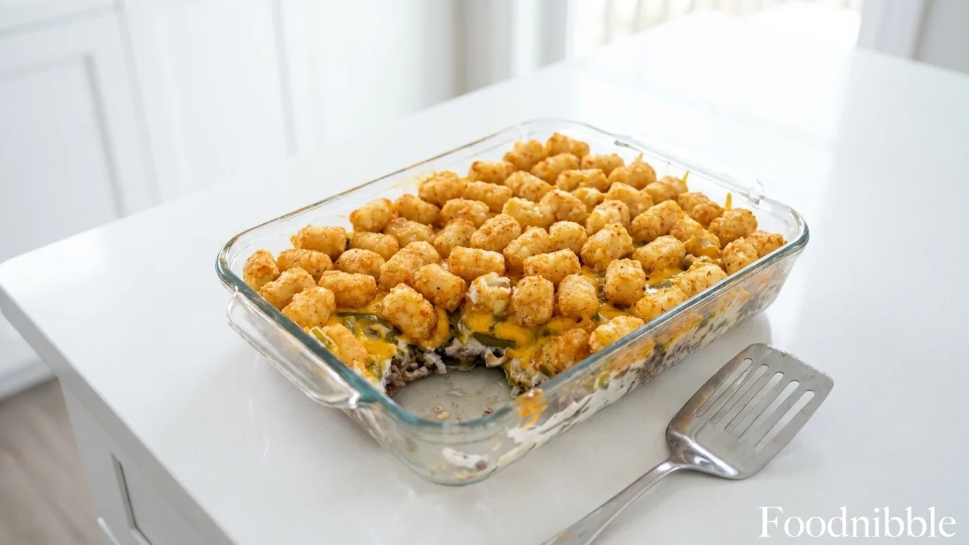 The BEST Tater Tot Casserole