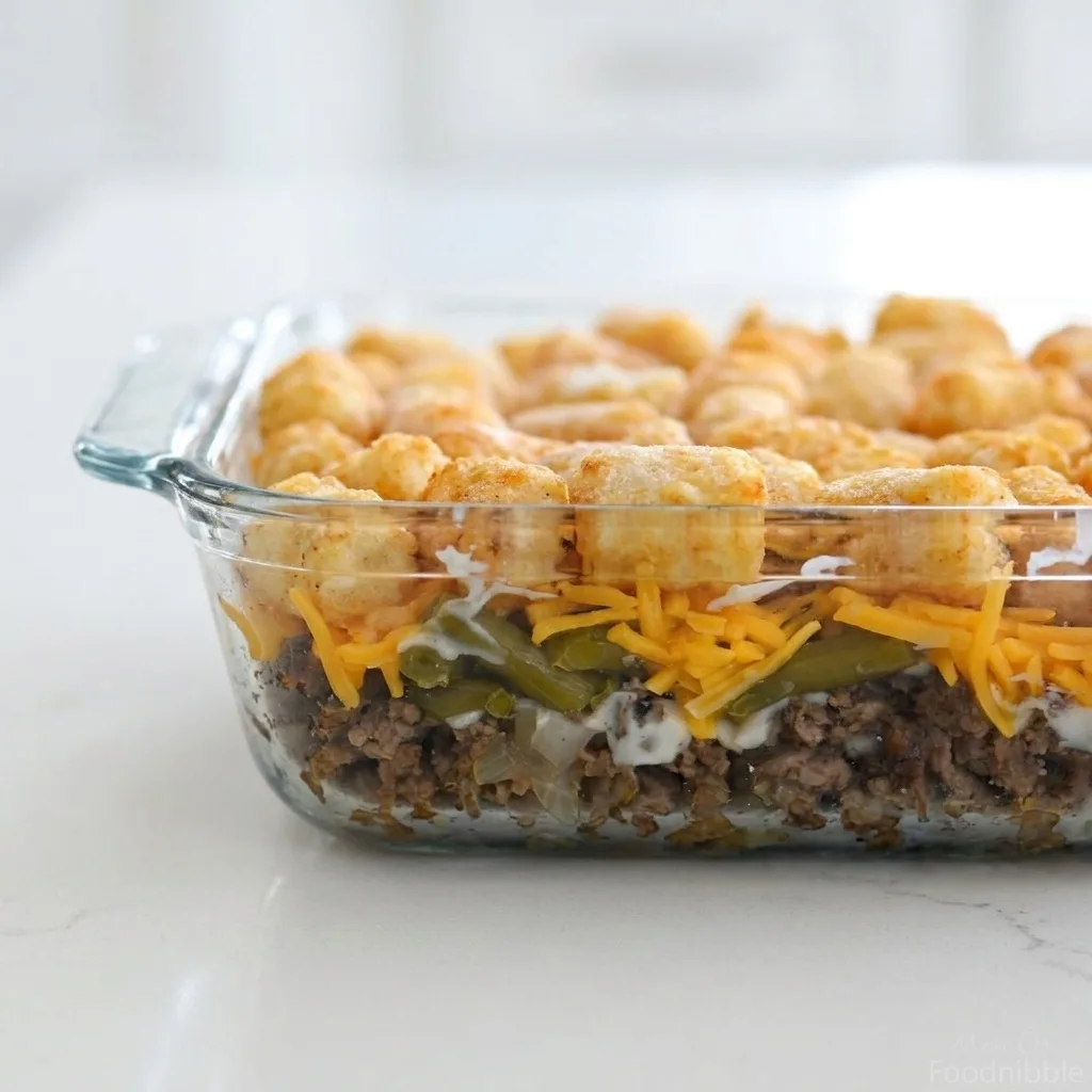 Ingredients in The BEST Tater Tot Casserole