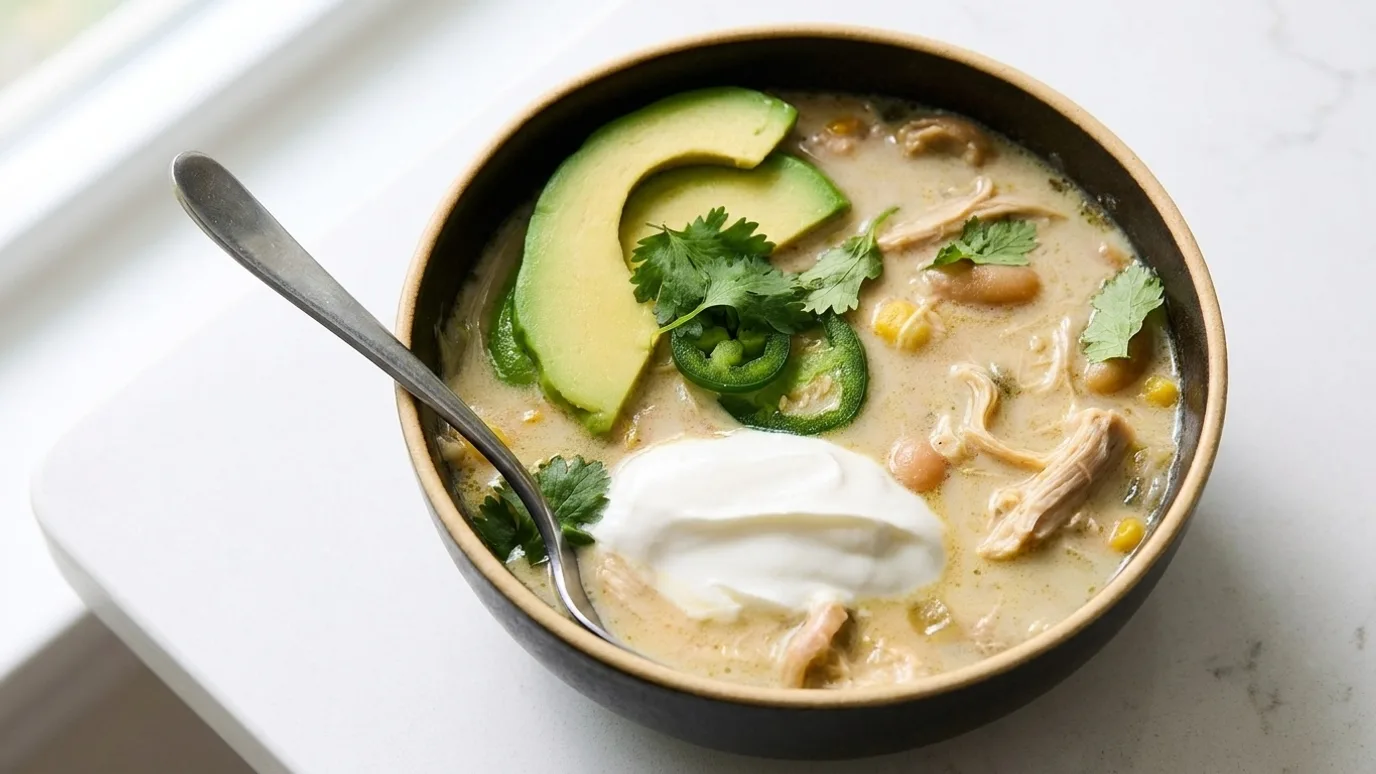 Crock-Pot White Chicken Chili