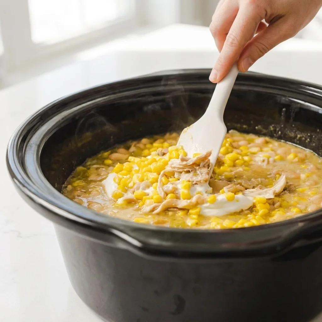 How to Make Crock-Pot White Chicken Chili
