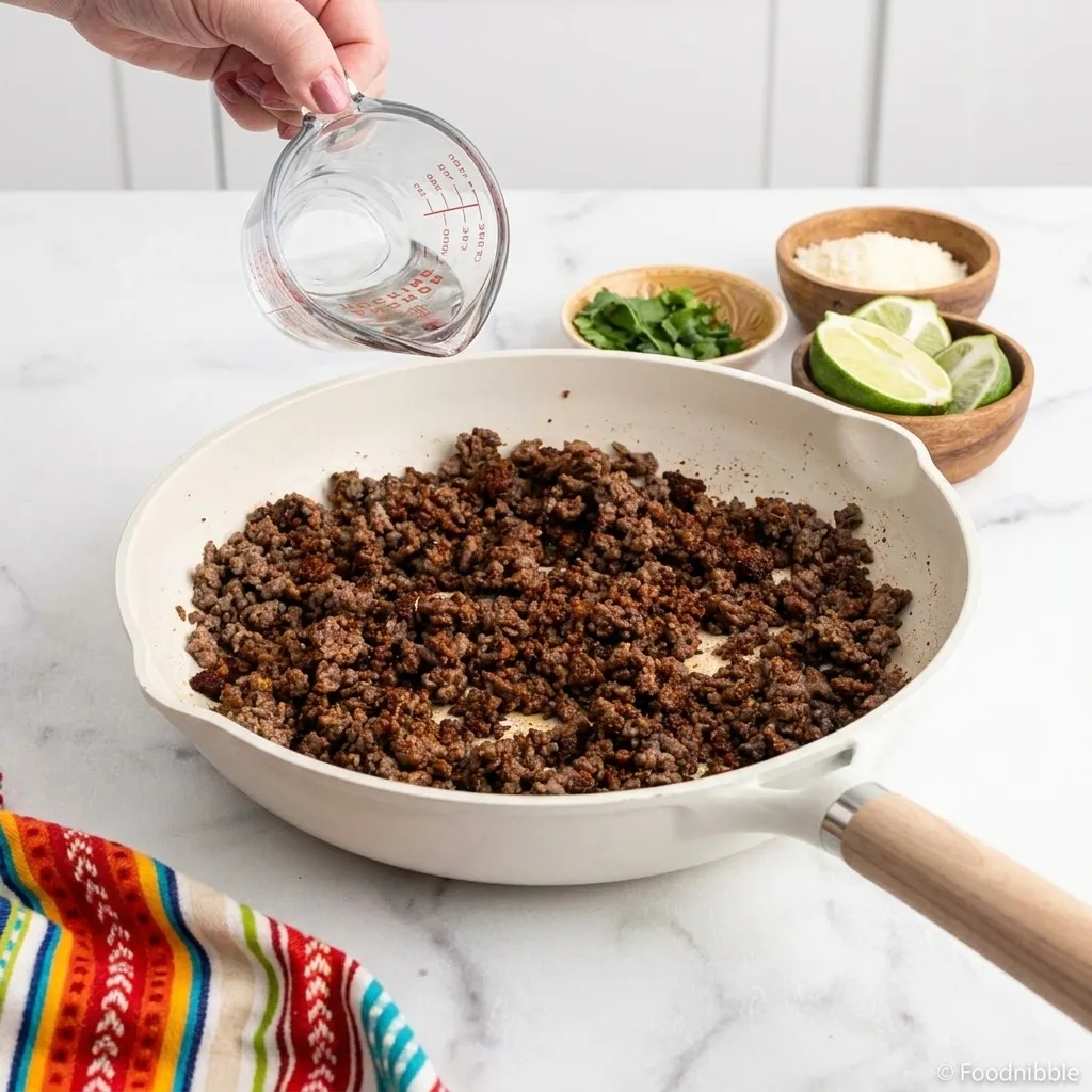How to Make Ground Beef Street Tacos