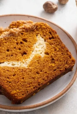 Pumpkin Cream Cheese Bread