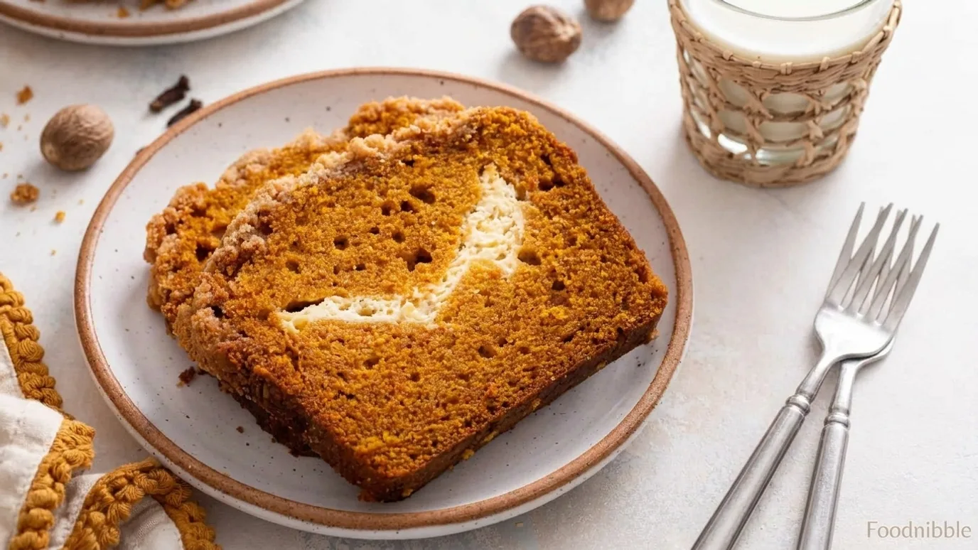 Pumpkin Cream Cheese Bread