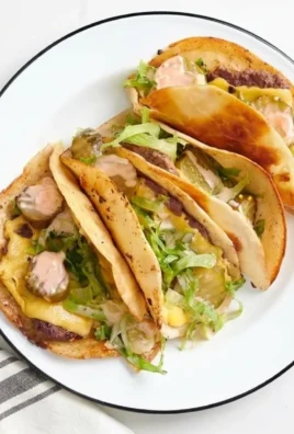 Smash Burger Tacos