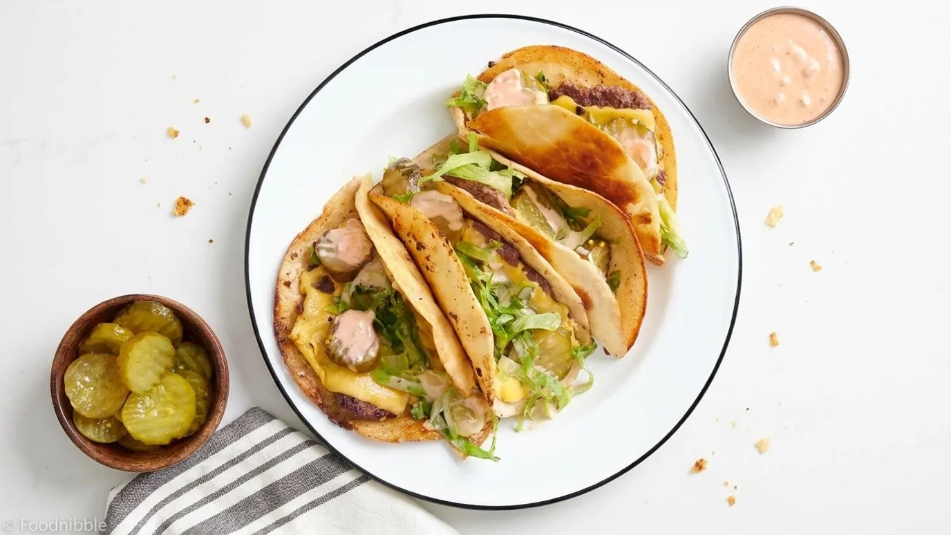 Smash Burger Tacos